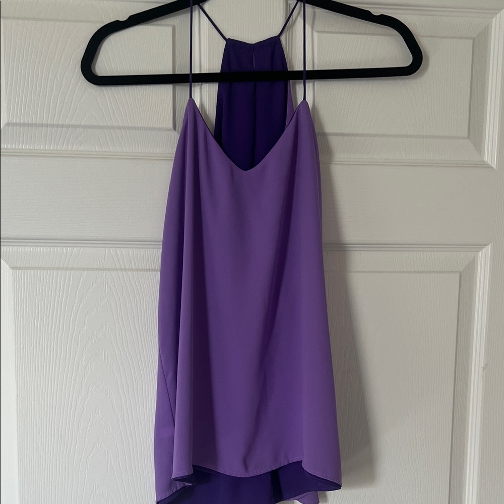 Purple Reversible Tank Top (Express)
